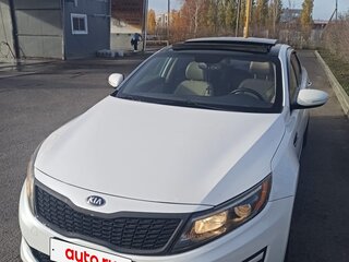 2014 Kia Optima III Рестайлинг, белый, 1000000 рублей, вид 2