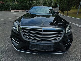 2019 Mercedes-Benz S-Класс 350 d Long VI (W222, C217) Рестайлинг, чёрный, 6650000 рублей, вид 2