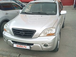2008 Kia Sorento I Рестайлинг, серебристый, 850000 рублей, вид 3