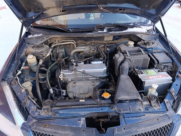 2006 Mitsubishi Lancer IX Рестайлинг, синий, 400000 рублей - вид 13
