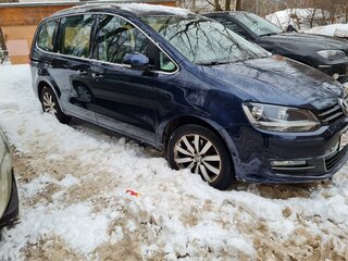 2011 Volkswagen Sharan II, синий, 1400000 рублей, вид 5