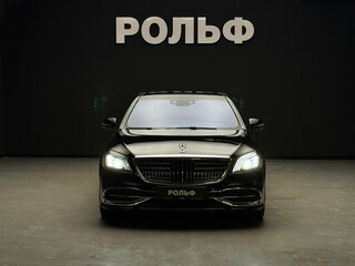 2019 Mercedes-Benz Maybach S-Класс 450 I (X222) Рестайлинг, чёрный, 8500000 рублей, вид 2