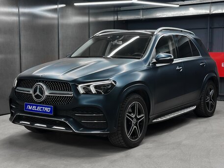 2019 Mercedes-Benz GLE 450 II (V167), синий, 7490000 рублей, вид 3