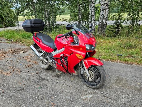 1998 Honda VFR 800, красный, 390000 рублей, вид 1