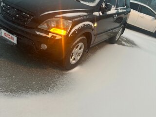 2007 Kia Sorento I Рестайлинг, чёрный, 750000 рублей, вид 1