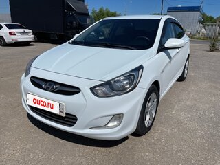 2012 Hyundai Solaris I, белый, 549000 рублей, вид 3