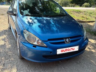 2004 Peugeot 307 I, синий, 300000 рублей, вид 1