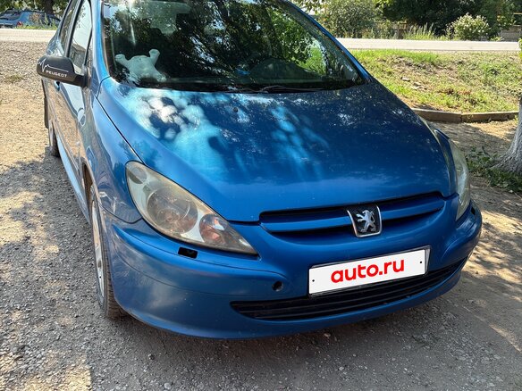 2004 Peugeot 307 I, синий, 300000 рублей