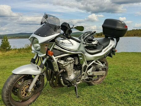 1998 Suzuki Bandit GSF 750, серебристый, 320000 рублей, вид 1