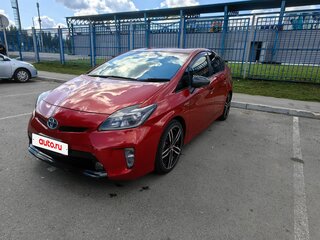2012 Toyota Prius III Рестайлинг (XW30), красный, 1415000 рублей, вид 3