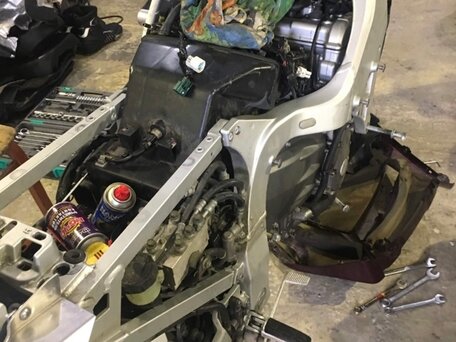 2007 Yamaha FJR1300, фиолетовый, 780000 рублей, вид 1