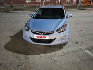 2011 Hyundai Elantra V (MD), голубой, 1100000 рублей, вид 2