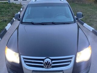 2008 Volkswagen Touareg I Рестайлинг, чёрный, 885000 рублей, вид 3