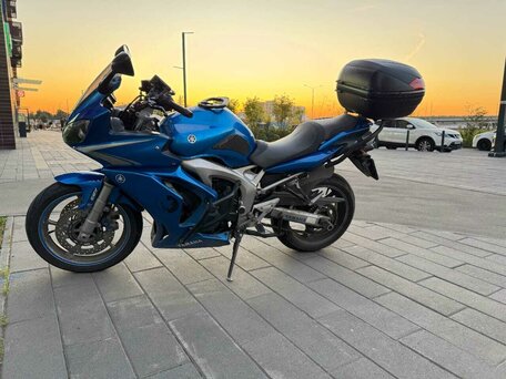 2009 Yamaha FZ6, синий, 480000 рублей, вид 2