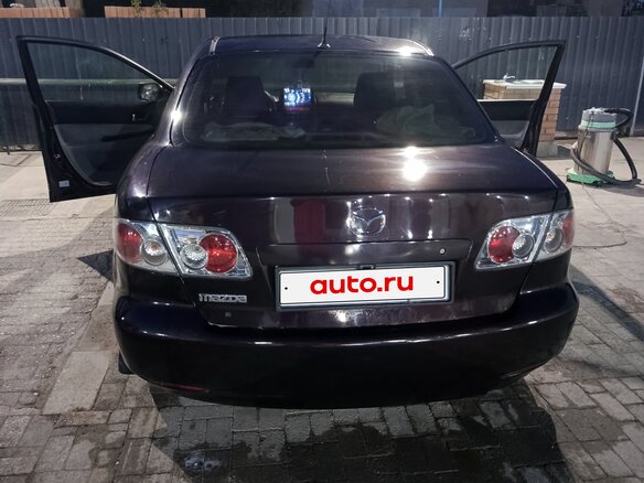 2005 Mazda 6 I (GG) Рестайлинг, пурпурный, 649000 рублей - вид 2