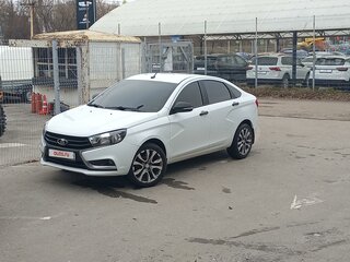 2020 Lada (ВАЗ) Vesta I, белый, 1110000 рублей, вид 1