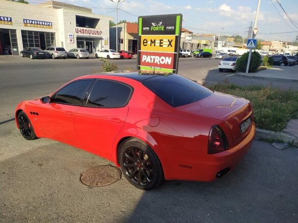 2005 Maserati Quattroporte AMT V, красный, 1200000 рублей - вид 2