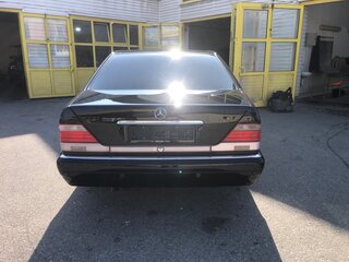 1997 Mercedes-Benz S-Класс 600 Long III (W140) Рестайлинг, чёрный, 5500000 рублей, вид 4