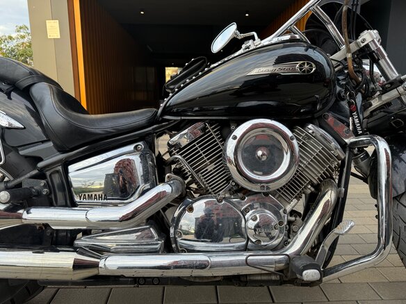 2003 Yamaha XVS1100, чёрный, 490000 рублей - вид 12