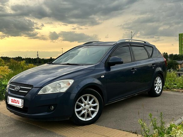 2008 Kia Ceed I, синий, 590000 рублей