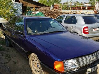 1990 Audi 100 III (C3) Рестайлинг, синий, 350000 рублей, вид 1