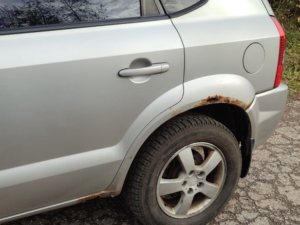 2006 Hyundai Tucson I, серебристый, 450000 рублей - вид 5