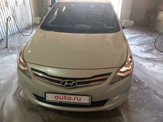 2014 Hyundai Solaris I Рестайлинг, бежевый, 1200000 рублей, вид 1
