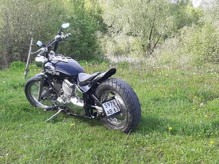 2003 Yamaha XVS400 Drag Star, чёрный, 350000 рублей, вид 3