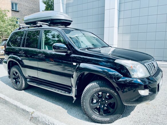 2008 Toyota Land Cruiser Prado 4-speed 120 Series Рестайлинг, чёрный - вид 32