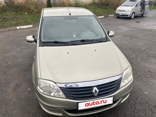2013 Renault Logan I Рестайлинг, бежевый, 450000 рублей, вид 3