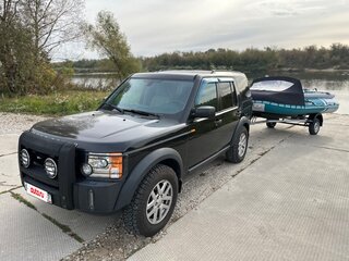 2008 Land Rover Discovery III, чёрный, 800000 рублей, вид 3