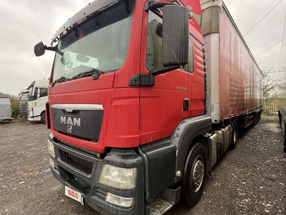 2011 MAN TGS, красный, 4500000 рублей - вид 1