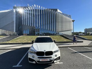 2016 BMW X6 40d II (F16), белый, 3550000 рублей, вид 1