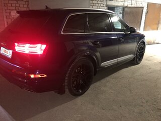 2018 Audi Q7 II (4M), синий, 3999999 рублей, вид 3