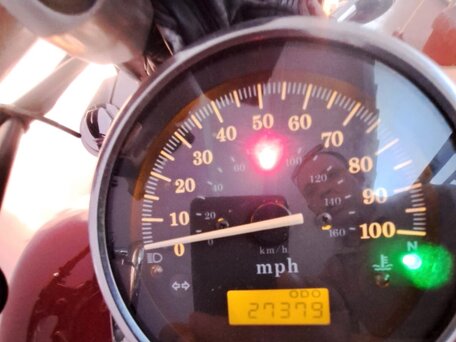 2007 Honda Shadow 750, красный, 470000 рублей, вид 5