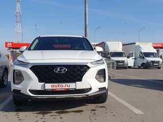 2018 Hyundai Santa Fe IV, белый, 3100000 рублей, вид 1