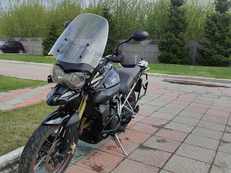 2011 Triumph Tiger 800, чёрный, 549000 рублей, вид 3