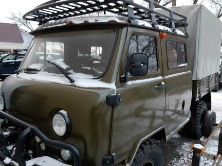 2008 УАЗ 3909, зелёный, 2850000 рублей, вид 1