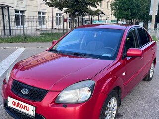 2010 Kia Rio II Рестайлинг, красный, 465000 рублей, вид 4
