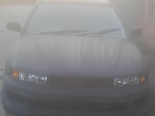 1999 Mitsubishi Galant VIII Рестайлинг, чёрный, 400000 рублей, вид 2