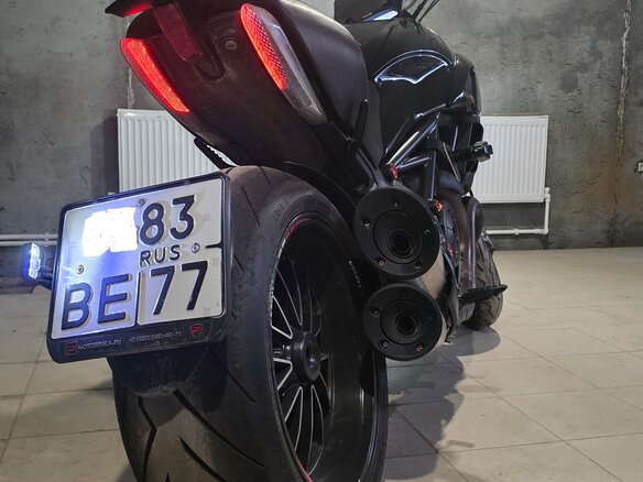 2012 Ducati Diavel, чёрный, 750000 рублей - вид 5