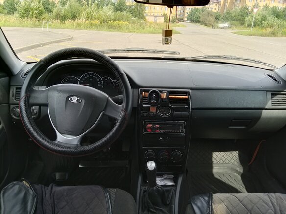 2013 Lada (ВАЗ) Priora I Рестайлинг, синий, 209000 рублей - вид 7