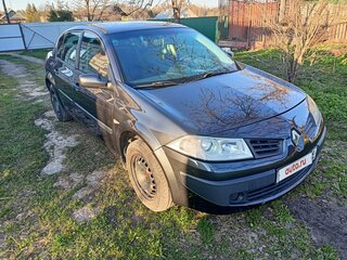2008 Renault Megane II Рестайлинг, серый, 450000 рублей, вид 4