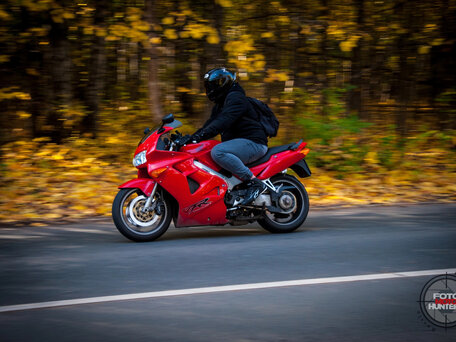 2001 Honda VFR 800, красный, 380000 рублей, вид 1