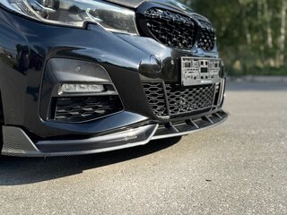 2019 BMW 3 серии 320d VII (G2x), чёрный, 3700000 рублей, вид 5