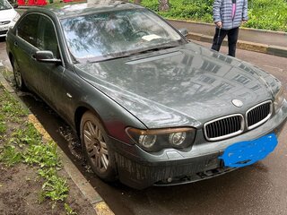 2002 BMW 7 серии 745i IV (E65/E66), серый, 750000 рублей, вид 2