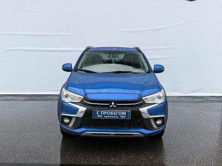 2018 Mitsubishi ASX I Рестайлинг 2, синий, 1260000 рублей, вид 2