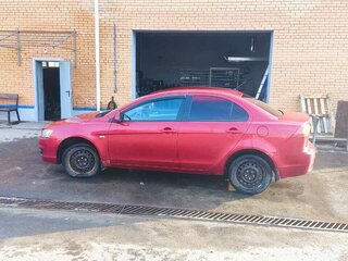2008 Mitsubishi Lancer X, красный, 650000 рублей, вид 4