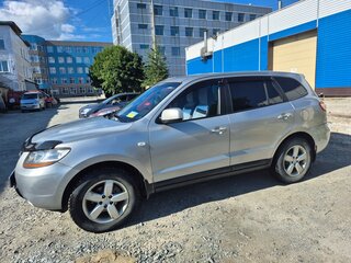 2007 Hyundai Santa Fe II, серый, 750000 рублей, вид 4