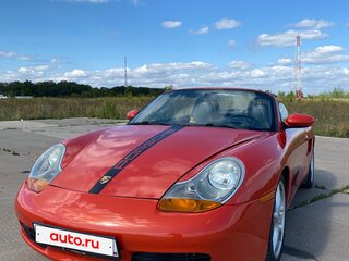 2001 Porsche Boxster I (986), красный, 2200000 рублей, вид 1